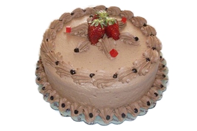 Serano and chocolate cake