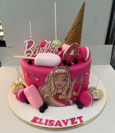 eBarbie cake