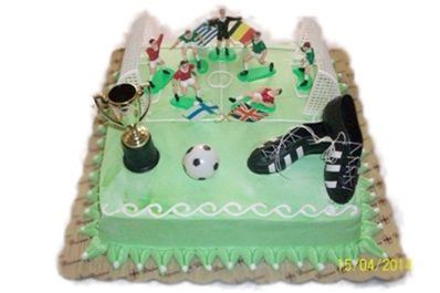 Soccer cake