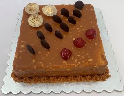 Snickers Square Cake
