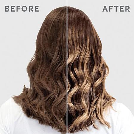 Balayage and blow dry style