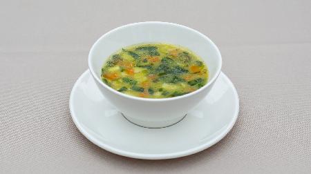 Seasonal vegetables soup