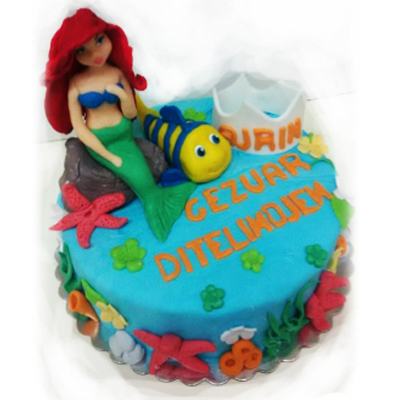 The mermaid cake